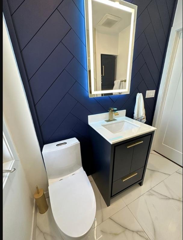 Powder Room Renovation — GTA