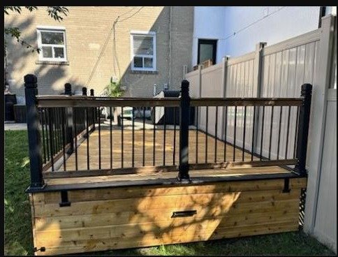 Backyard Deck Rebuild — York, ON